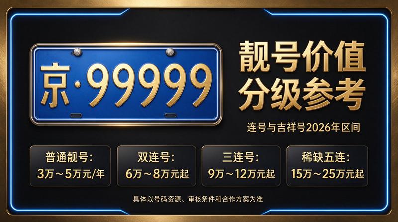 2026年京牌租赁服务展示